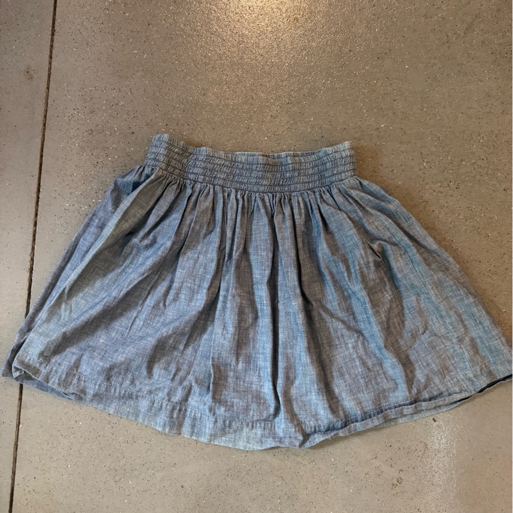 Banana Republic Blue Chambray Women's Skirt size 10